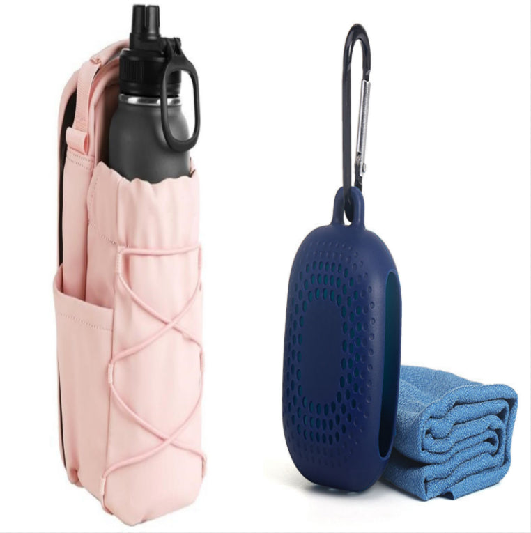 Fitness Magnetic Kettle Bag Crossbody Bag Magnetic Gym Bag For Men And Women Sling Bottle With Magnetic Attachment  Water Bottle Holder