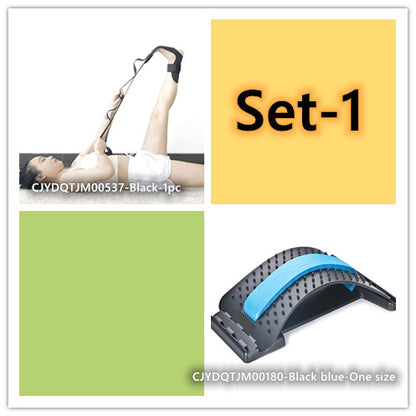 Lumbar Back Brace with Traction & Pain Relief