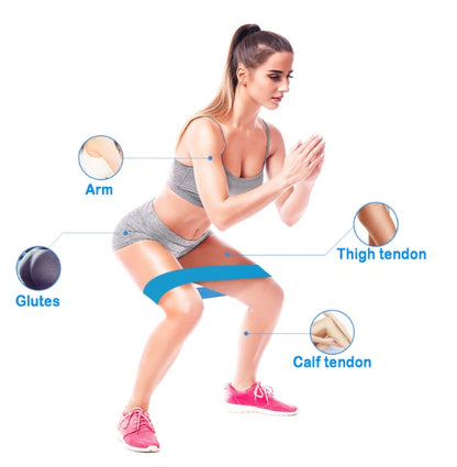 Resistance Bands Set for Women | Yoga, Pilates & Home Workouts