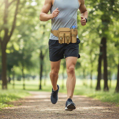 Running Sports Pockets Field Function Package Outdoor Small Waterproof Bag Tactical Kettle Pockets