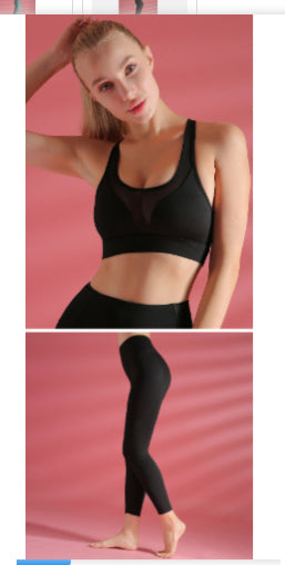 High-Impact Sports Bra with Lift Effect  Yoga & Fitness