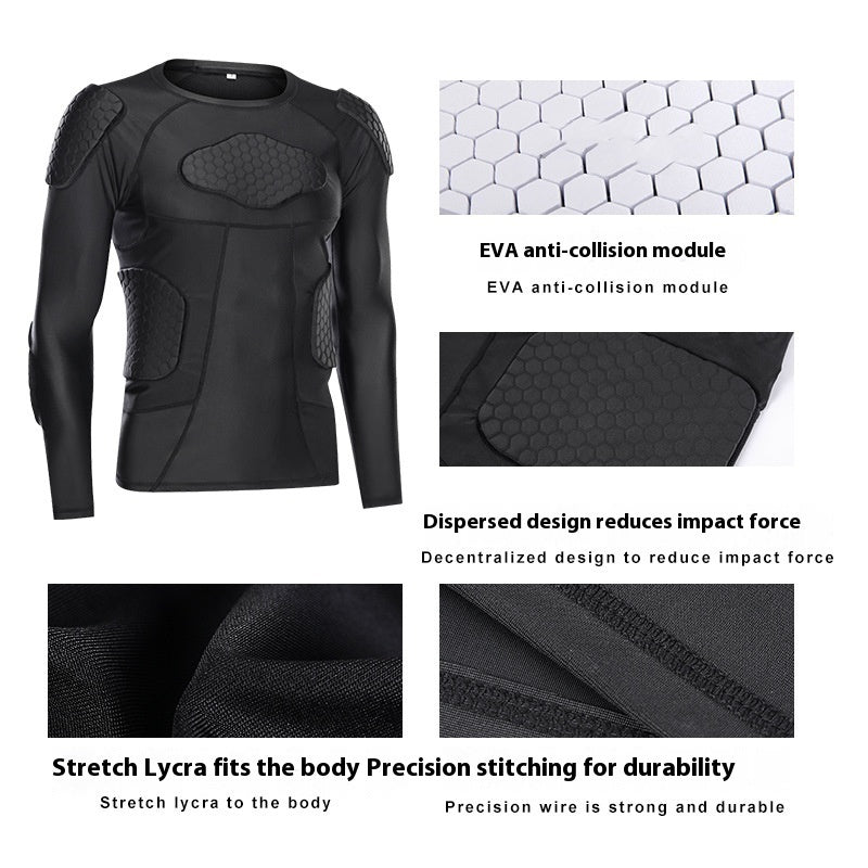 Anti-Collision Football Training Set — Jersey, Vest & Shorts